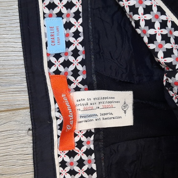 Cartonnier black Charlie Crop Flare pants, size 10 - Picture 6 of 11